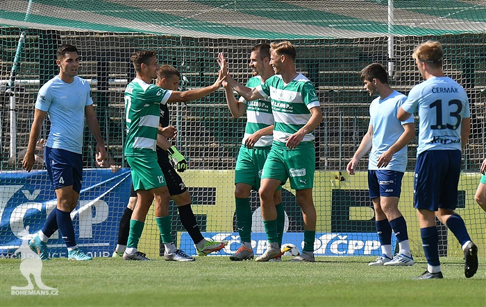 Bohemians - Příbram 2:2 (2:0)