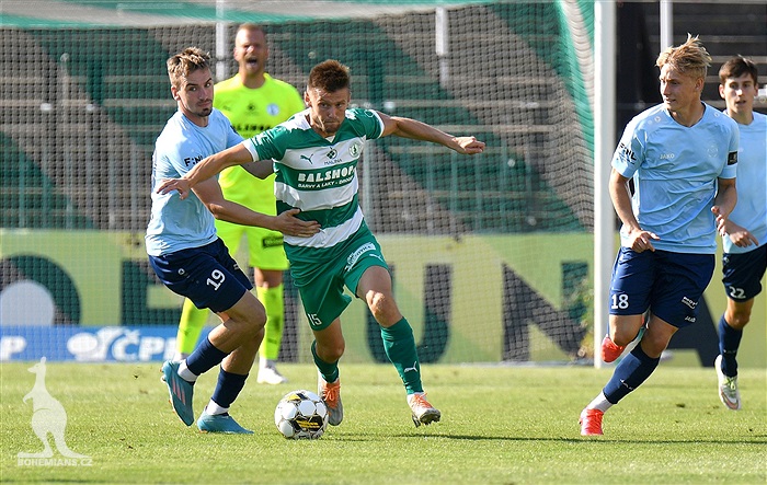 Bohemians - Příbram 2:2 (2:0)