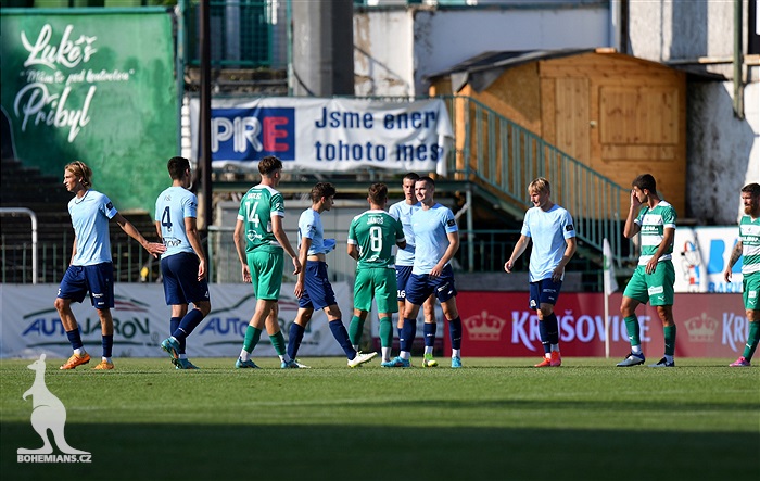 Bohemians - Příbram 2:2 (2:0)