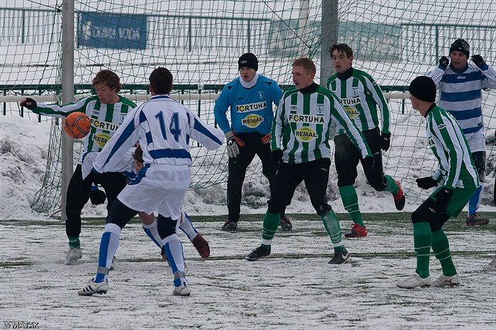 Bohemians B remizovali v přípravném utkání s Roudnicí nad Labem 2:2.