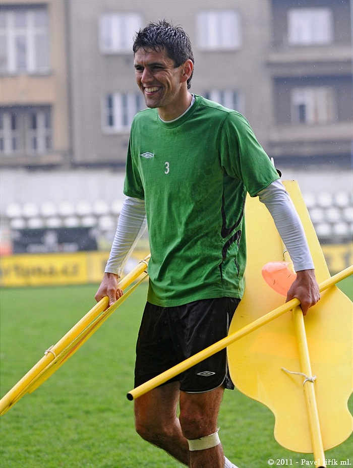 Ani sychravé počasí nezastavilo Klokany v přípravě na utkání s Libercem