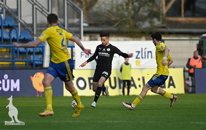 Zlín - Bohemians 4:1 (1:0)