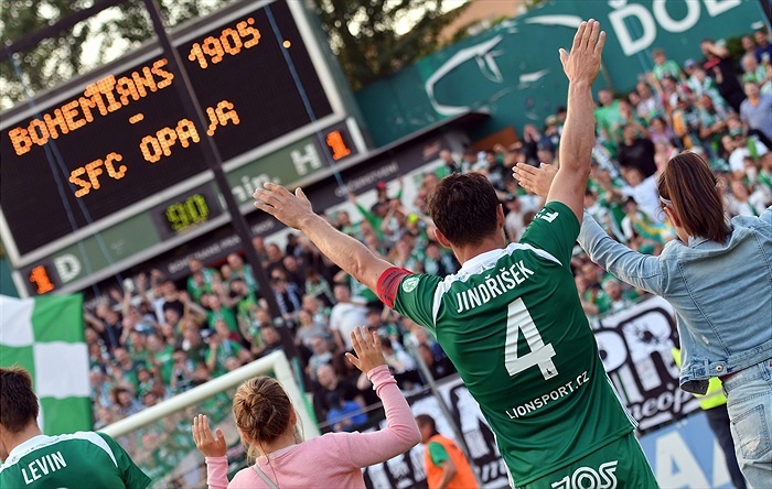 Bohemians - Opava 1:1 (0:0)