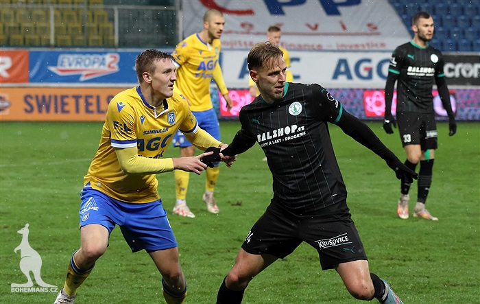 Teplice - Bohemians 1:1 (1:0)