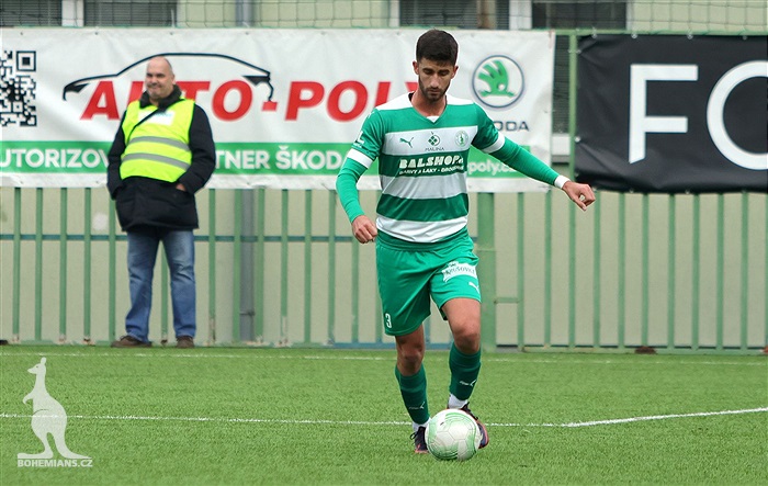 Táborsko - Bohemians 1:3 (0:1)