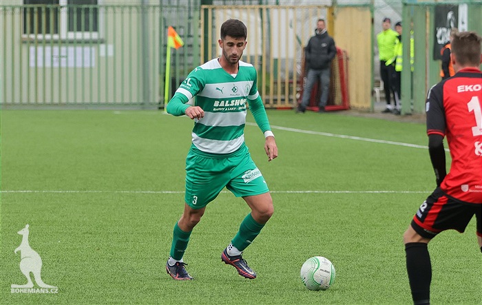 Táborsko - Bohemians 1:3 (0:1)