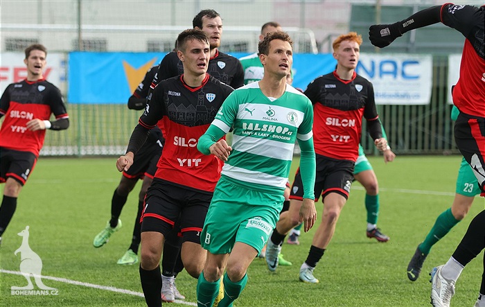 Táborsko - Bohemians 1:3 (0:1)