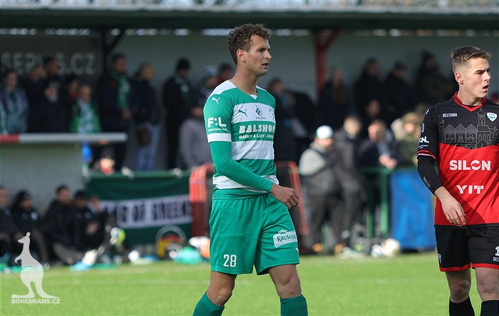 Táborsko - Bohemians 1:3 (0:1)