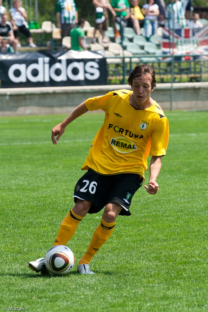 Utkání Bohemians - Rožumberok 0:1 na turnaji v Xaverově 2010.