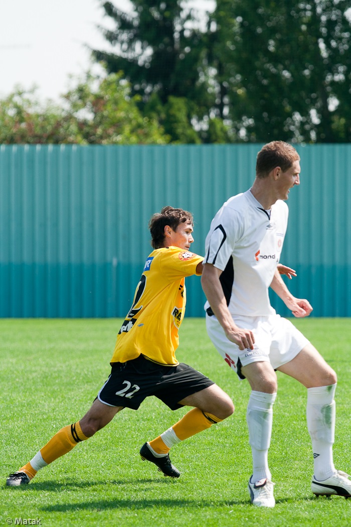 Utkání Bohemians - Rožumberok 0:1 na turnaji v Xaverově 2010.