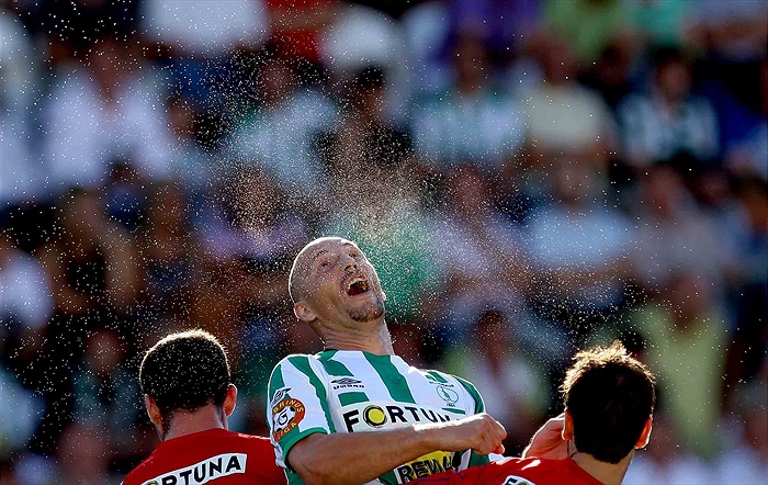 Luděk Zelenka v souboji.