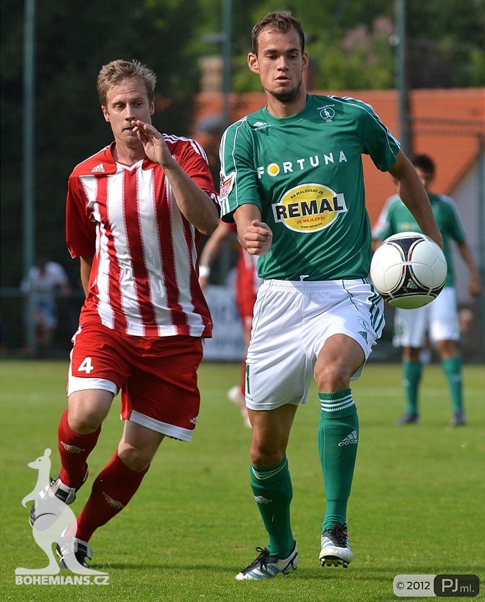 SK Zápy - Bohemians 1905 1:3 (1:0)
