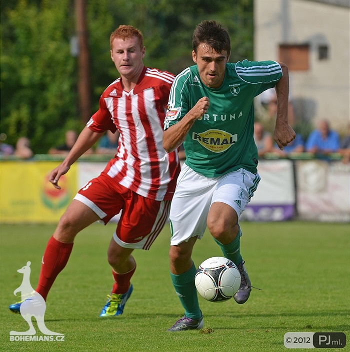 SK Zápy - Bohemians 1905 1:3 (1:0)