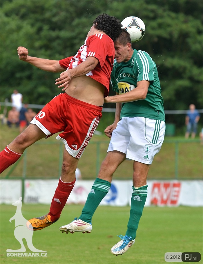 SK Zápy - Bohemians 1905 1:3 (1:0)