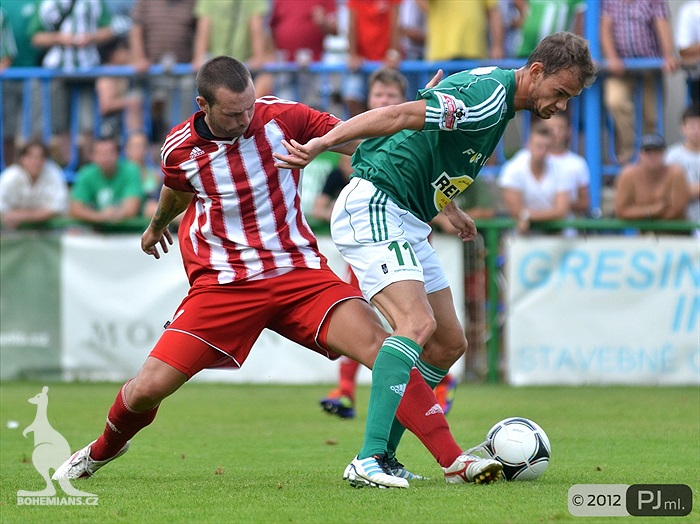 SK Zápy - Bohemians 1905 1:3 (1:0)