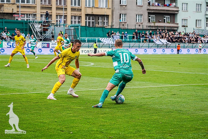 Bohemians - Hradec Králové 2:1 (1:0)