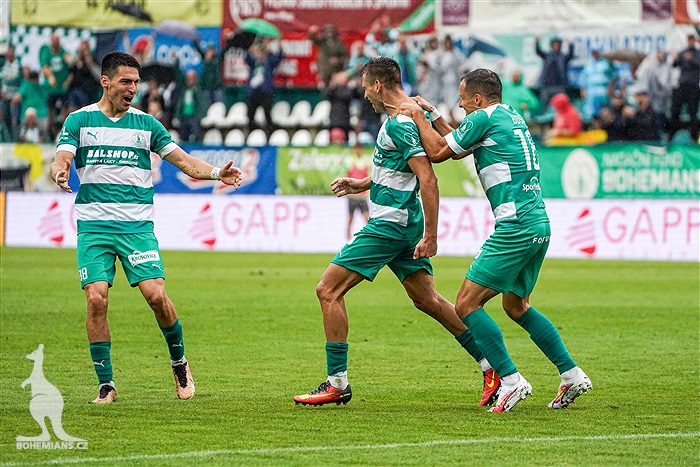 Bohemians - Hradec Králové 2:1 (1:0)