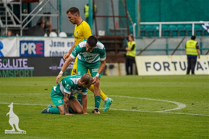 Bohemians - Hradec Králové 2:1 (1:0)