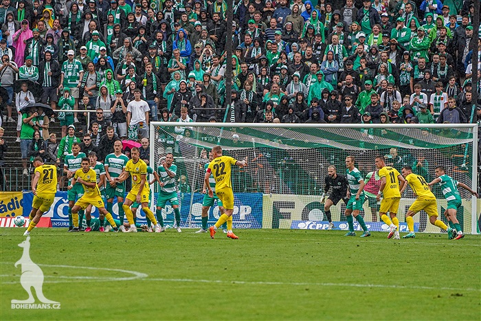 Bohemians - Hradec Králové 2:1 (1:0)