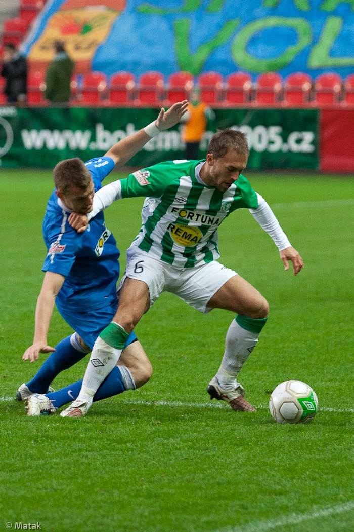 Bohemians 1905 - Baník Ostrava 1:1