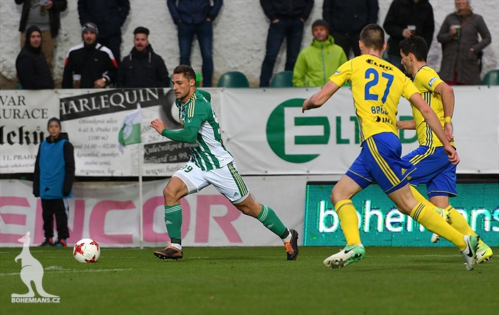 Bohemians - Zlín 1:1 (1:1)