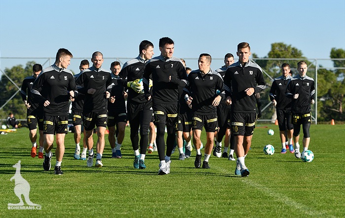 Pondělní trénink v Turecku