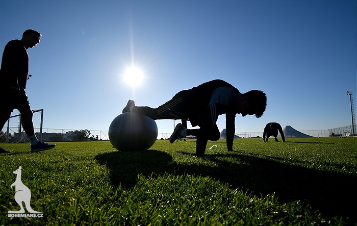 Pondělní trénink v Turecku