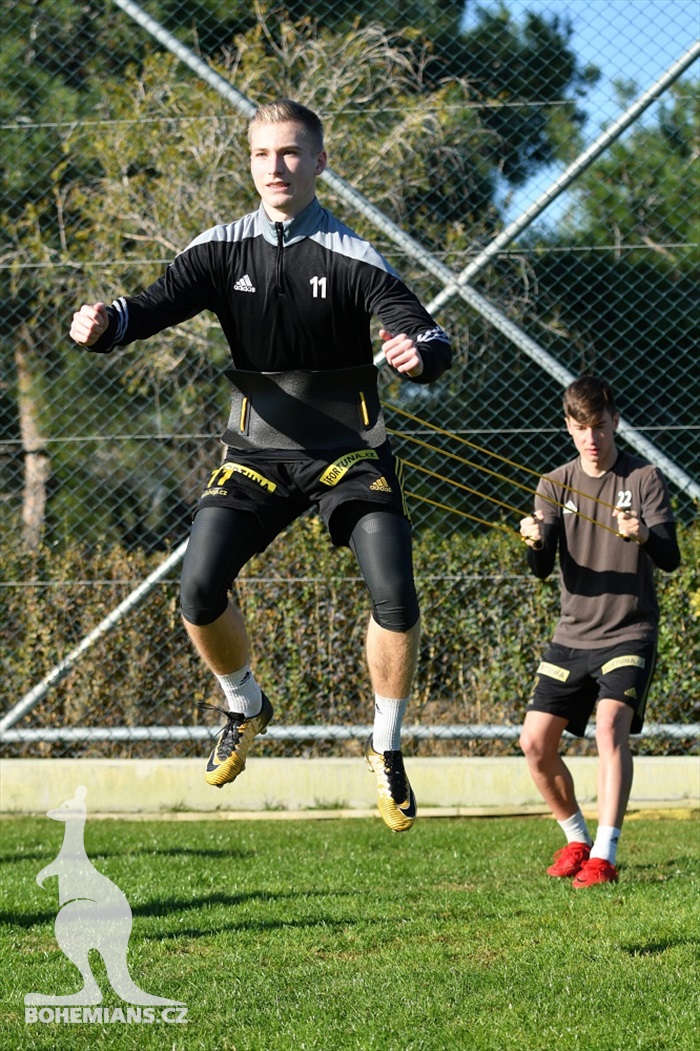 Pondělní trénink v Turecku