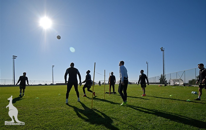 Pondělní trénink v Turecku