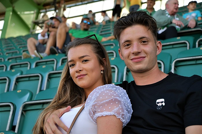 Dění na tribunách: Bohemians - Slovácko