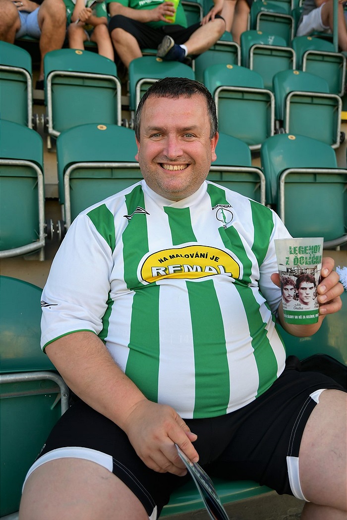 Dění na tribunách: Bohemians - Slovácko