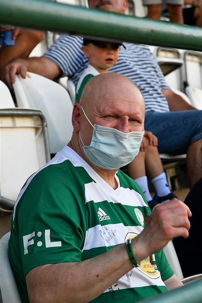 Dění na tribunách: Bohemians - Slovácko