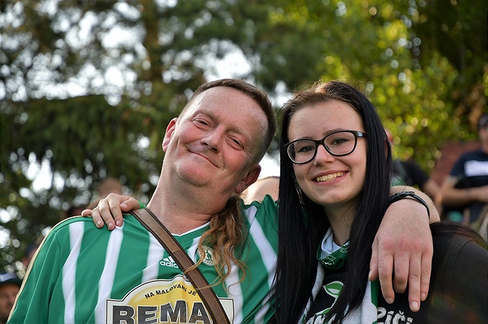 Dění na tribunách: Bohemians - Slovácko