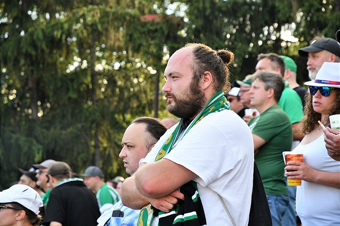 Dění na tribunách: Bohemians - Slovácko