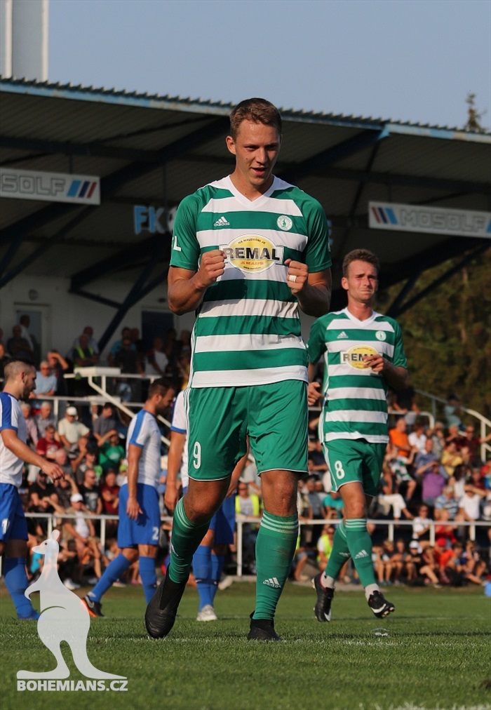 FK Dobrovice - Bohemians Praha 1905 0:3 (0:2)