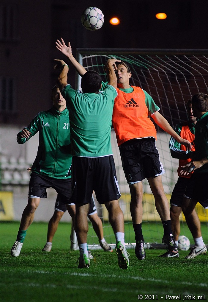 Bohemians se připravují na utkání se Žižkovem