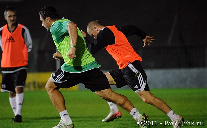 Bohemians se připravují na utkání se Žižkovem