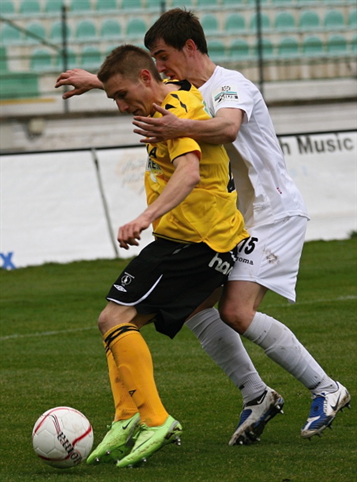 Marek Jungr poprvé v základu.