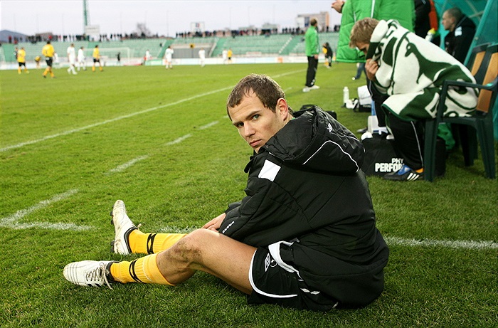 Odpočívající Martin Kotyza.