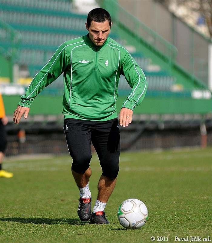 Trénink Bohemians 1905 v Ďolíčku 