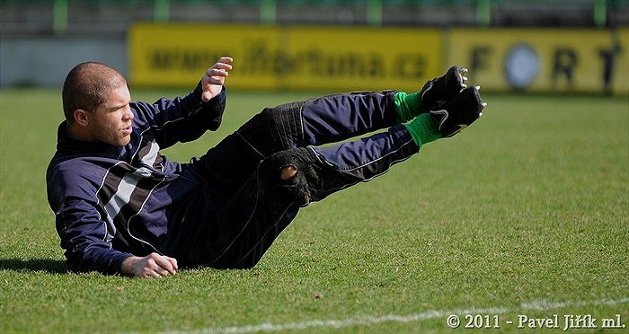 Trénink Bohemians 1905 v Ďolíčku 