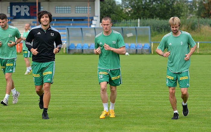 Na tréninku se hlásily i nové tváře