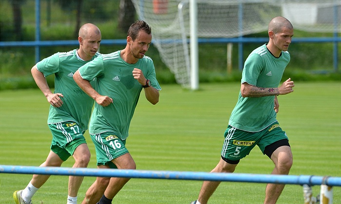 Na tréninku se hlásily i nové tváře