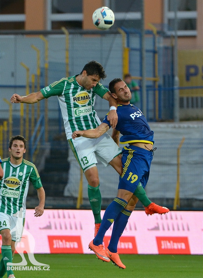FC Vysočina Jihlava - Bohemians Praha 1905 0:2 (0:0)