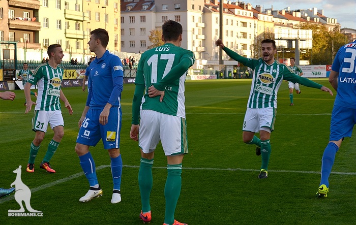 Bohemians Praha 1905 - FC Slovan Liberec 2:1 (1:0)