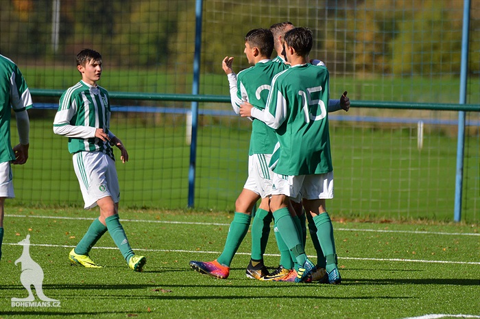 U16: Bohemians - Dukla 2:2