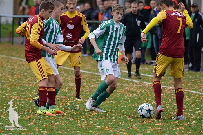 U16: Bohemians - Dukla 2:2