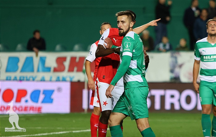 Bohemians - Slavia 0:2 (0:1)