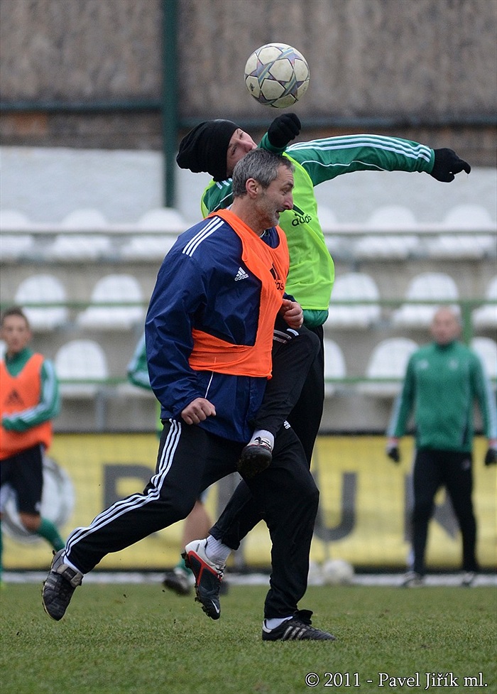 Bohemka se připravuje na utkání s Plzní