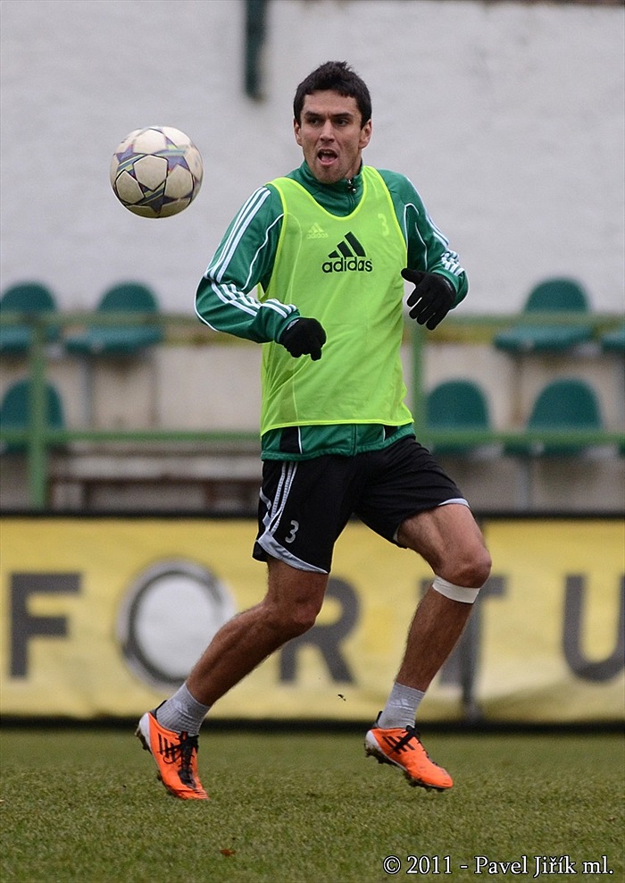 Bohemka se připravuje na utkání s Plzní